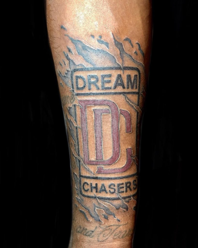 meek mill dream chaser tattoo