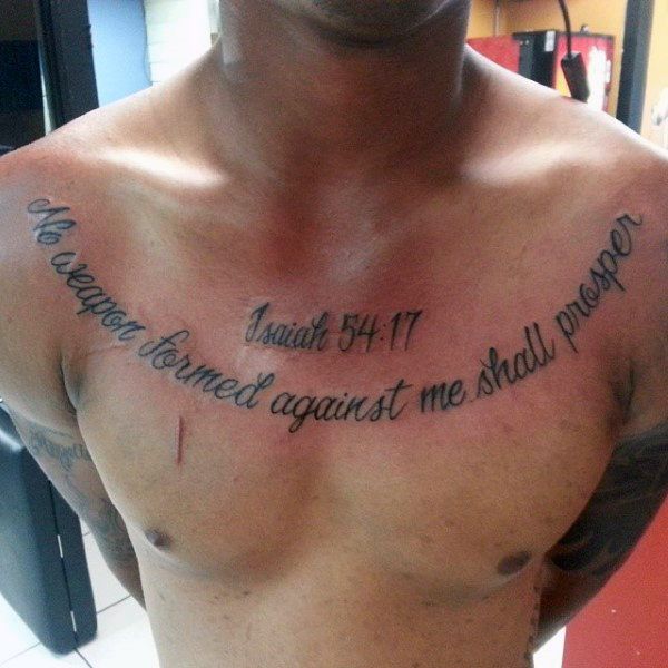no weapon formed against me shall prosper tattoo