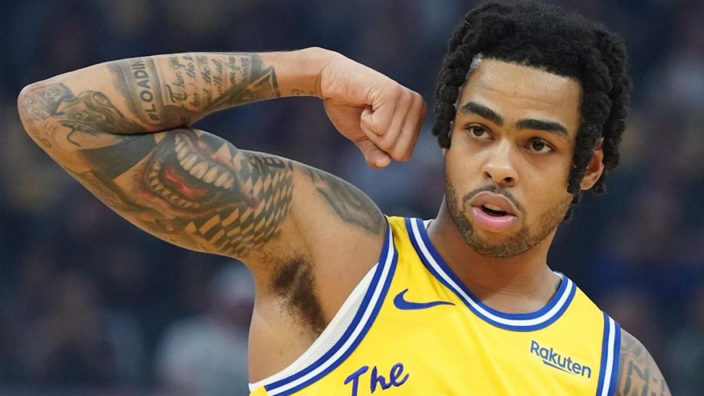 d angelo russell now tattoo