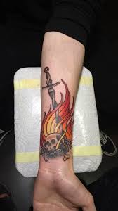 dark souls bonfire tattoo