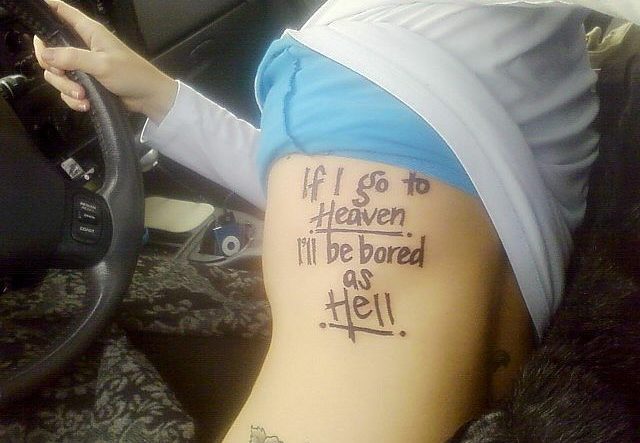 Do people with tattoos go to heaven