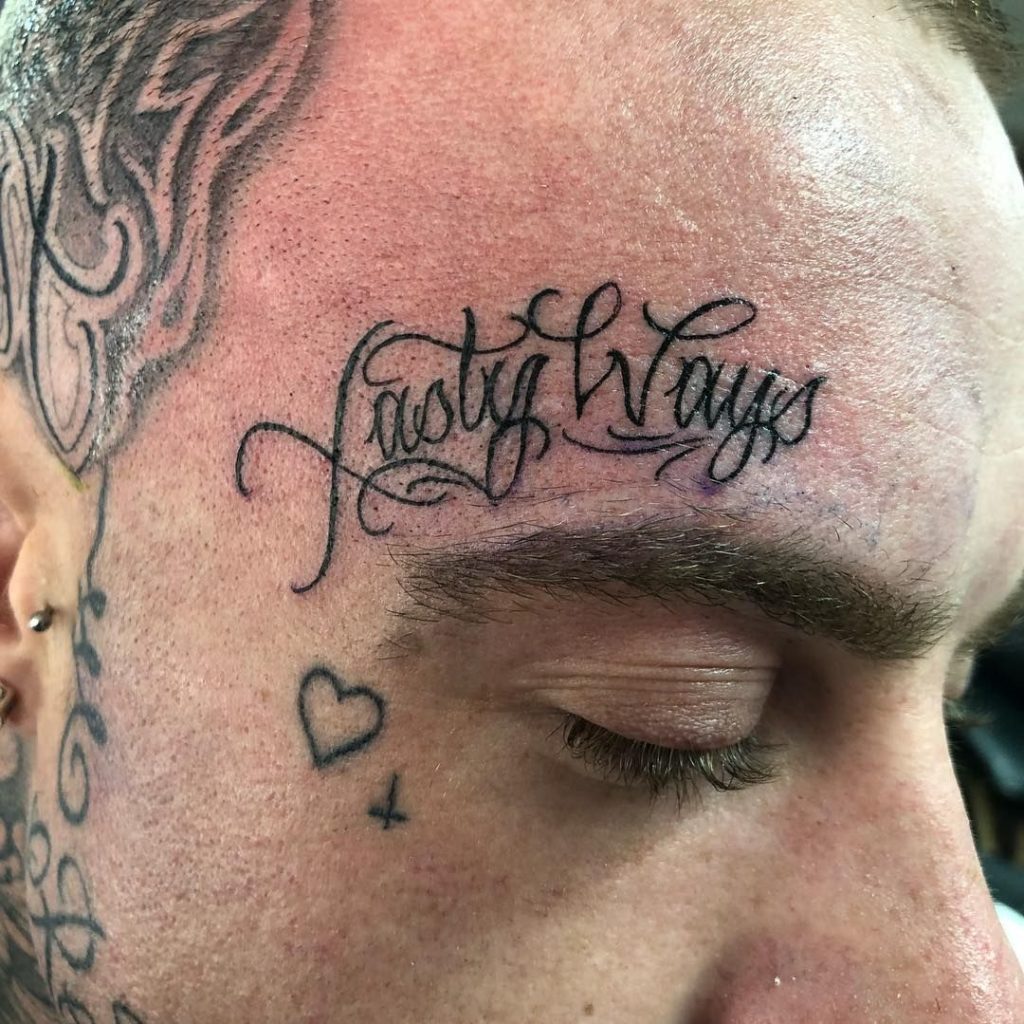 eyebrow tattoo men