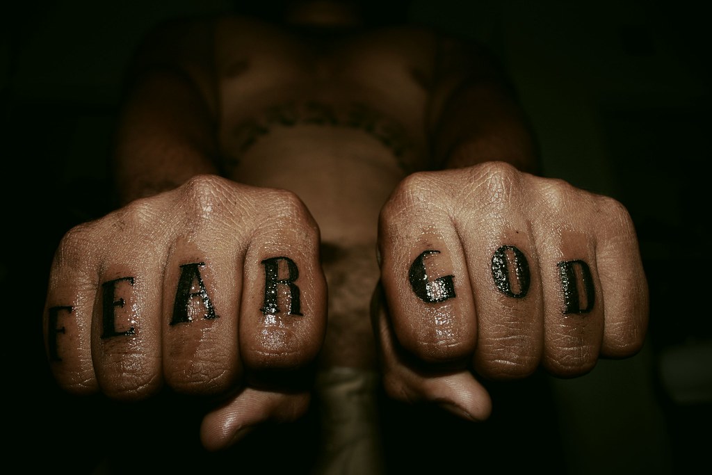 fear god tattoo