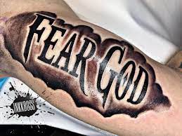fear god tattoo