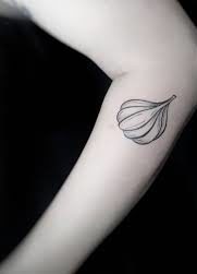 garlic tattoo
