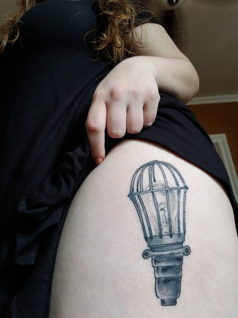 ghost light tattoo