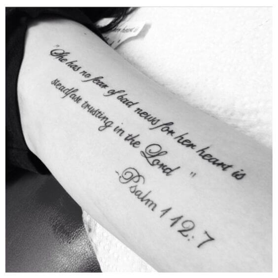 god is within her tattoo