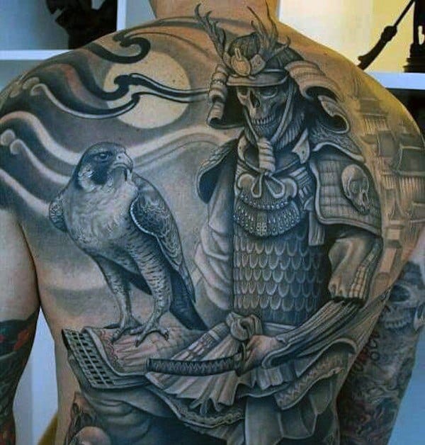 Japanese elephant tattoo 