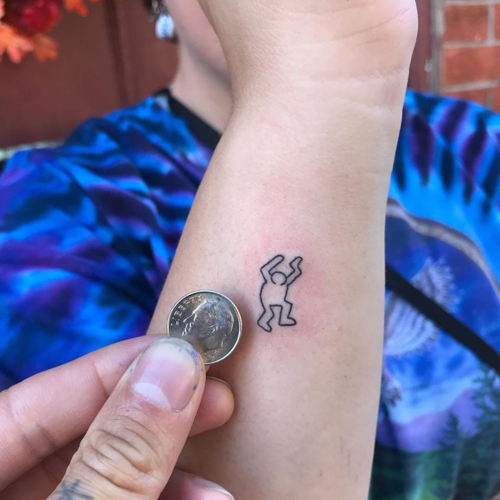 Keith Haring tattoo
