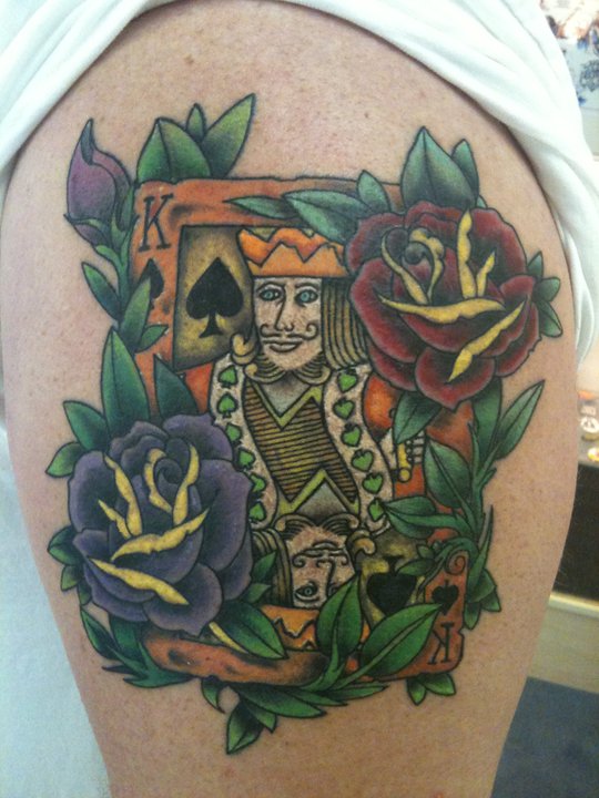 king of spades tattoo