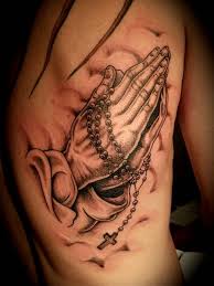 lords prayer tattoo 