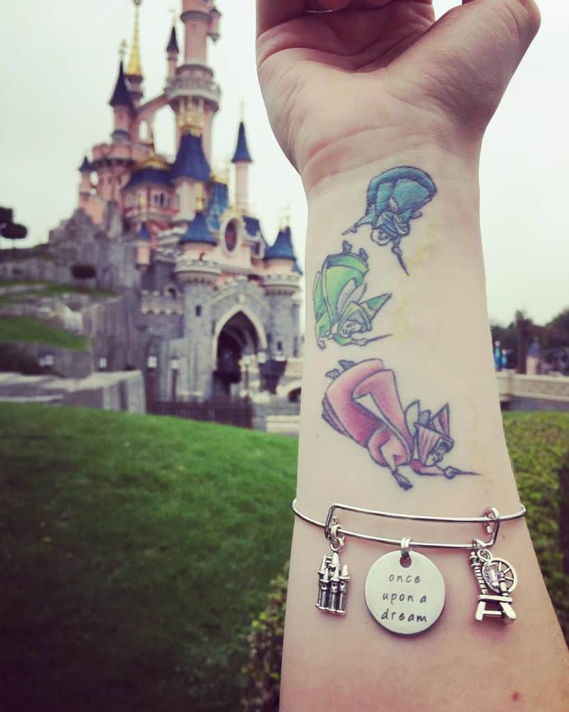 princess and the frog tattoo