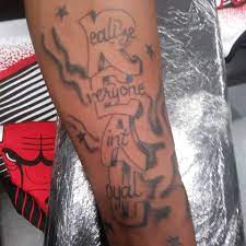 realize everyone ain t loyal tattoo