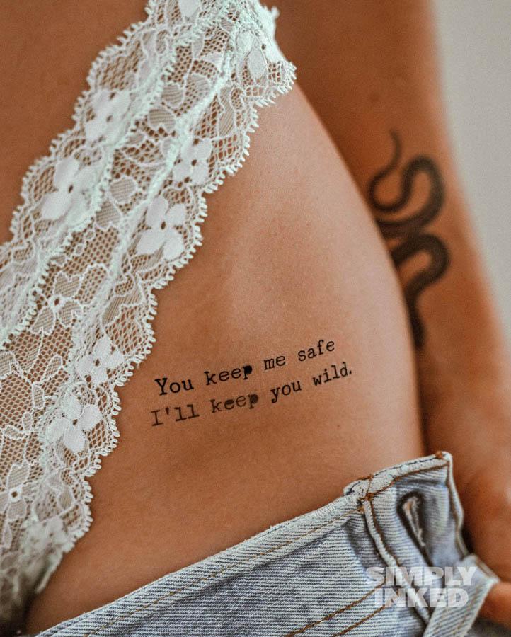 stay wild tattoo