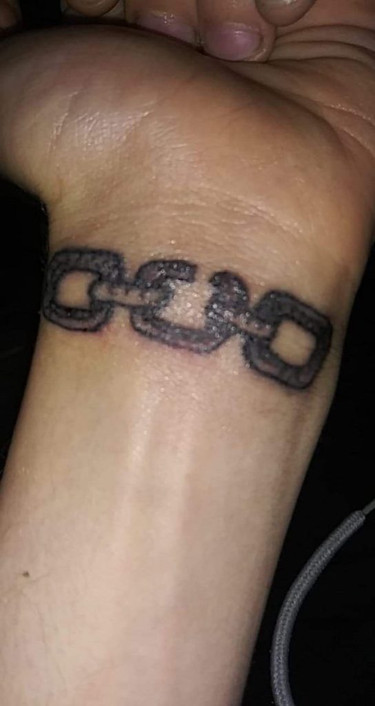 Bioshock chain tattoo