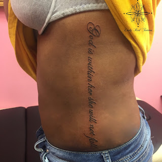  god is within her she will not fail tattoo