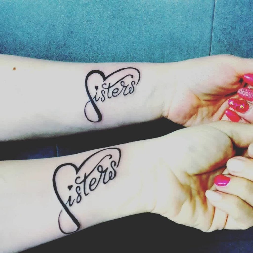 aunt and niece matching tattoos