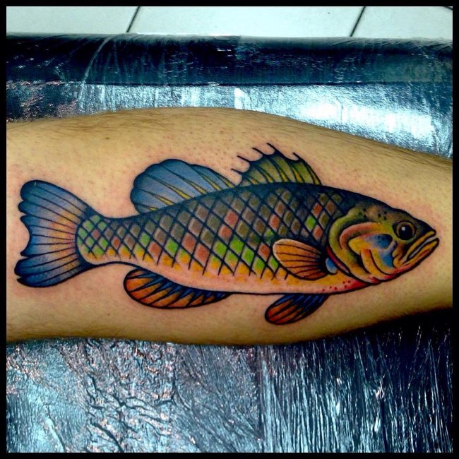bad fish tattoo