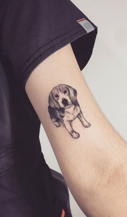 beagle tattoo