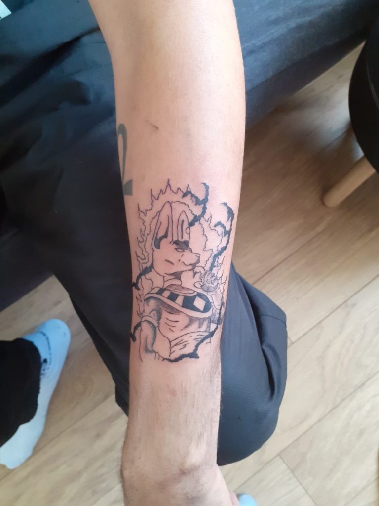 beerus tattoo