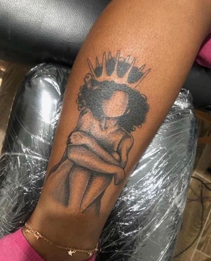 black girl magic tattoo
