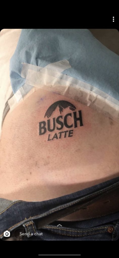 busch light tattoo