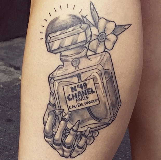 chanel tattoo