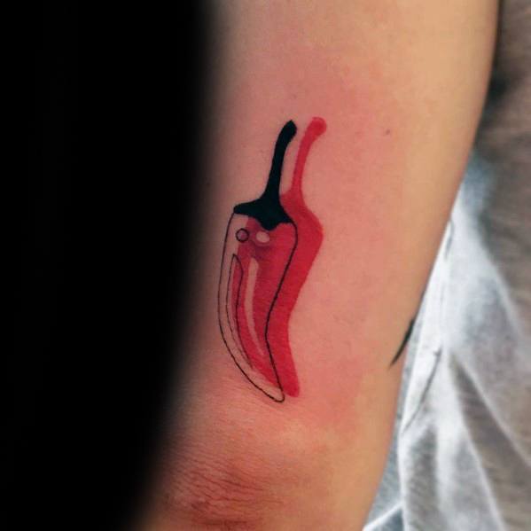 chili pepper tattoo
