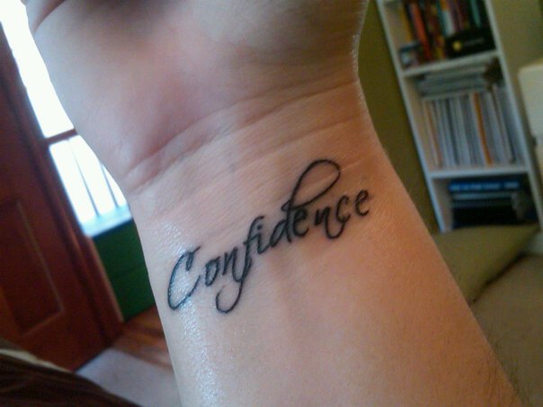 confidence tattoo
