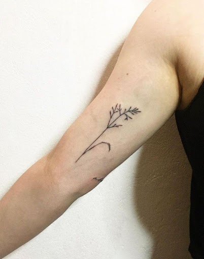grass tattoo