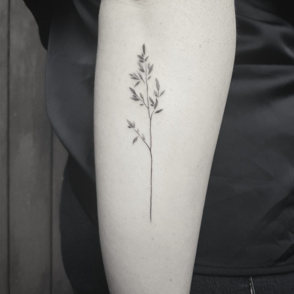 grass tattoo