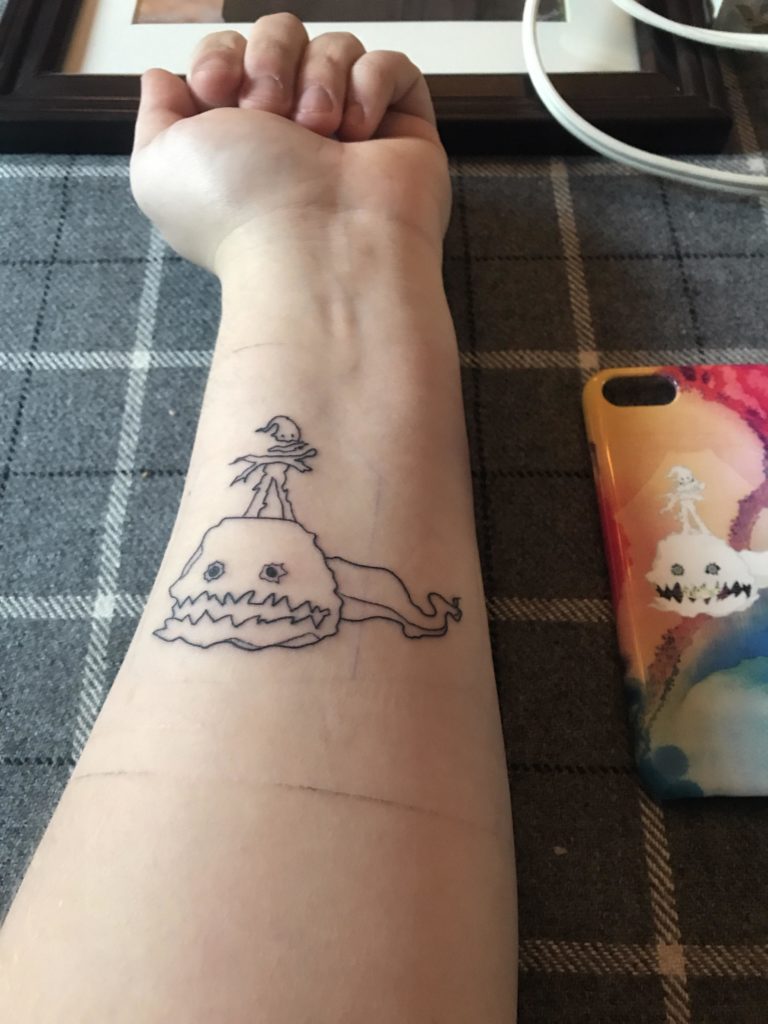 love in japanese tattoo