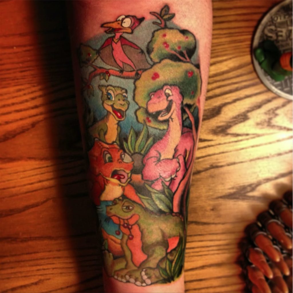 land before time tattoo