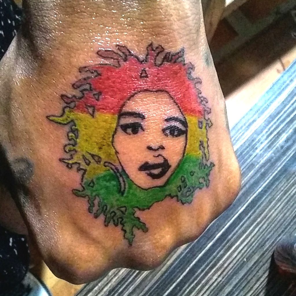 lauryn hill tattoo