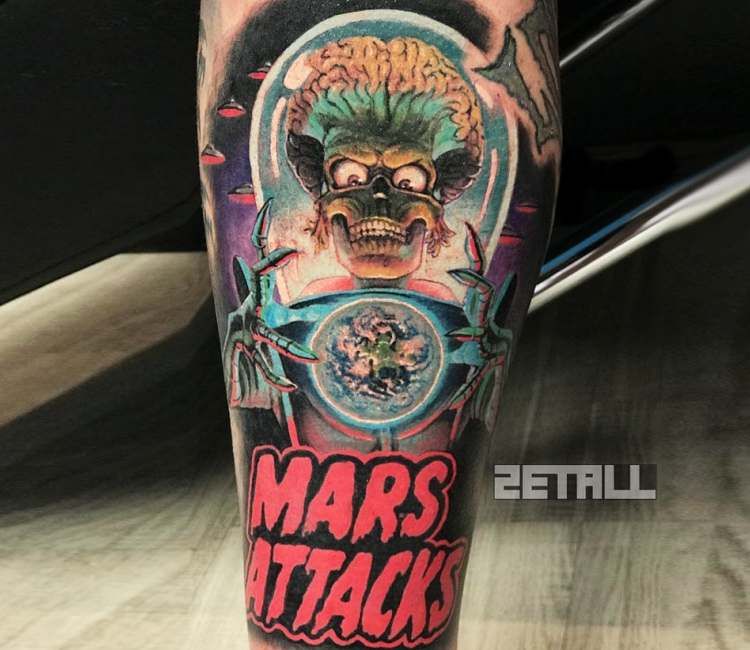 mars attacks tattoo