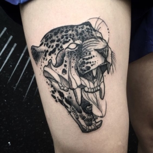 mayan jaguar tattoo