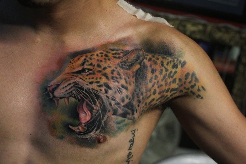 mayan jaguar tattoo