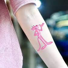 pink panther tattoo