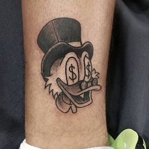 scrooge mcduck tattoo