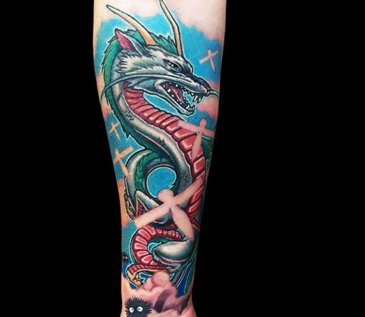 spirited away dragon tattoo