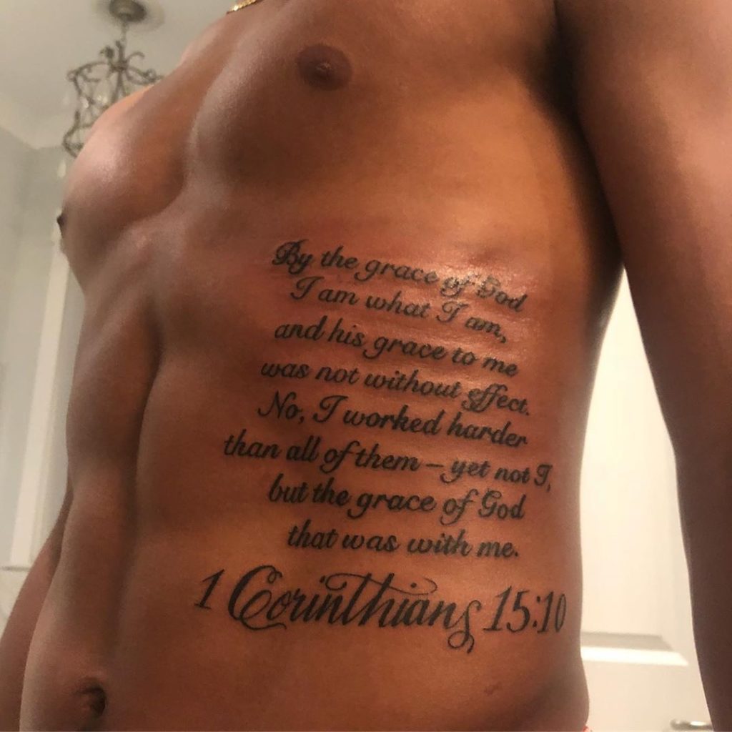 trae young tattoo