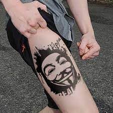v for vendetta tattoo