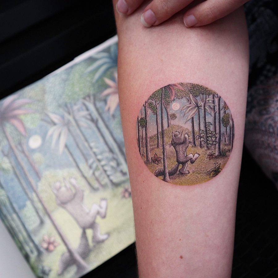 where the wild things are tattoo