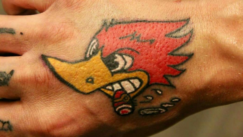 woody woodpecker tattoo