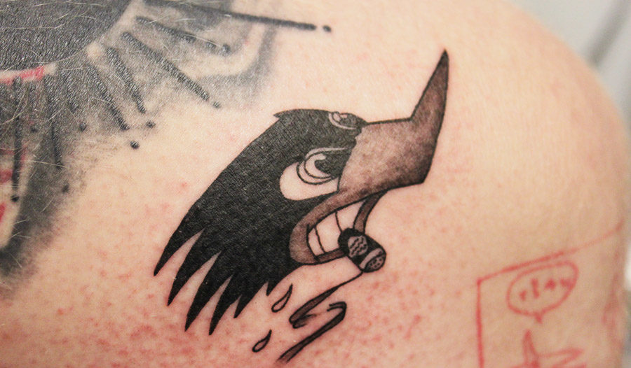 woody woodpecker tattoo
