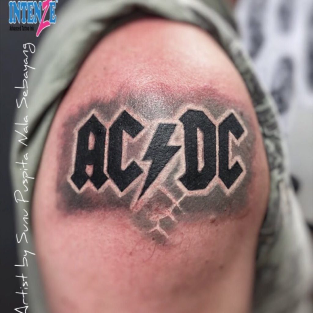 AC DC Tattoo