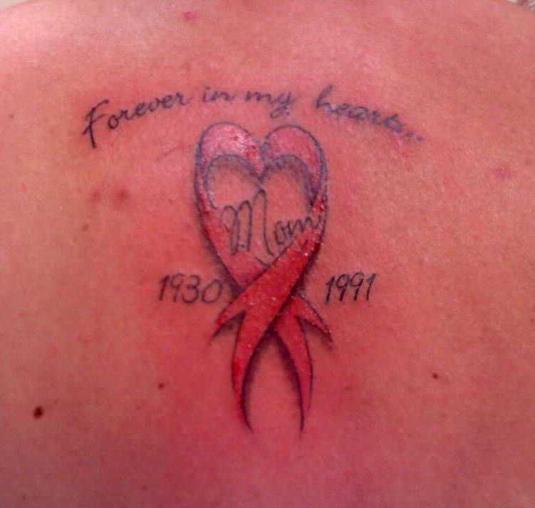 breast cancer tattoos for men