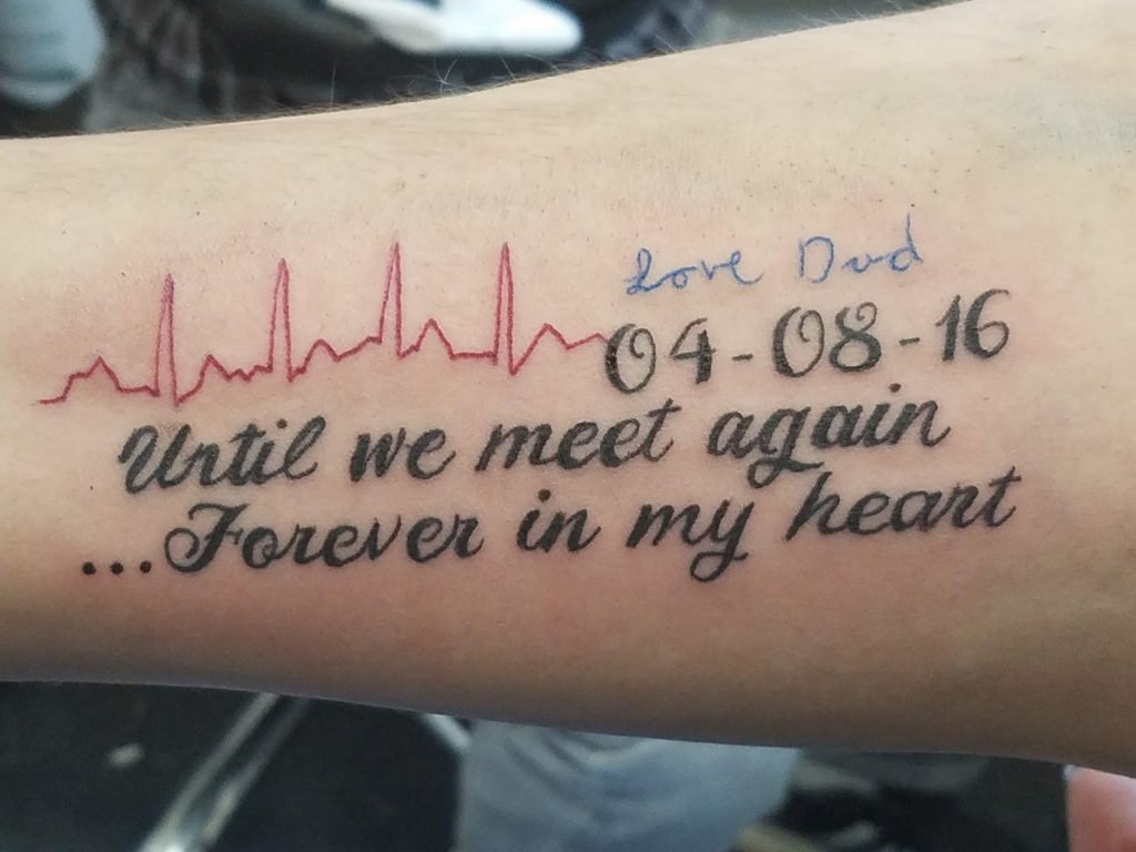 Until we meet again tattoo