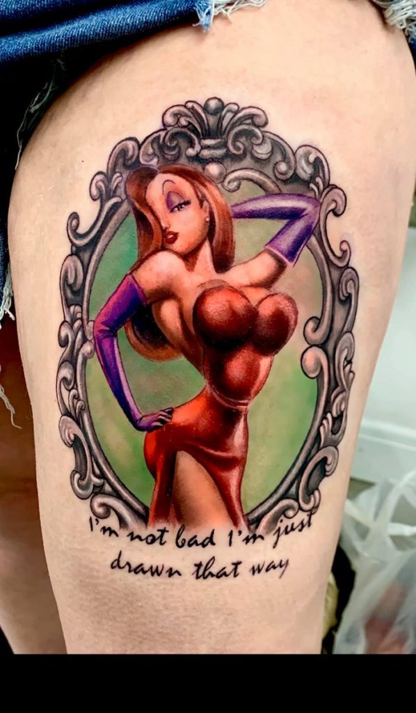 Jessica rabbit tattoo