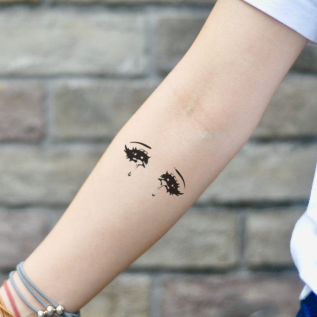 anime eyes tattoo